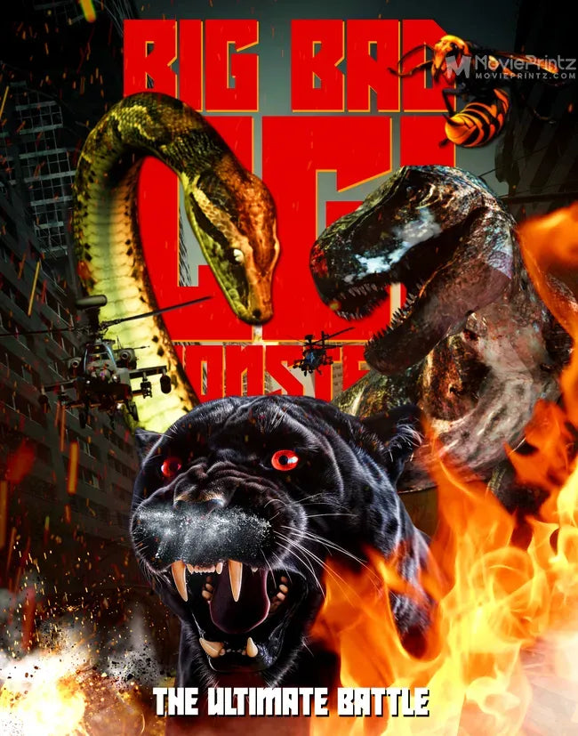 Big Bad CGI Monsters Poster