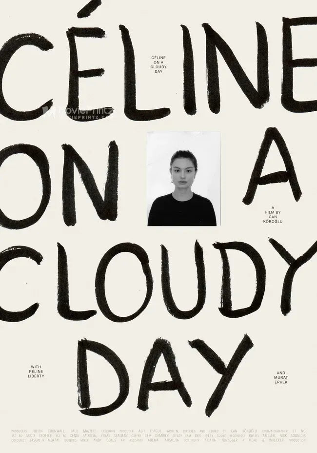Céline on a Cloudy Day Poster