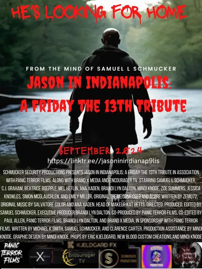 Jason in Indianapolis: A Friday the 13th Tribute Poster