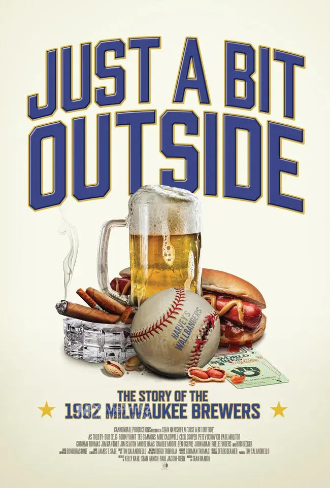 Just a Bit Outside: The Story of the 1982 Milwaukee Brewers Poster
