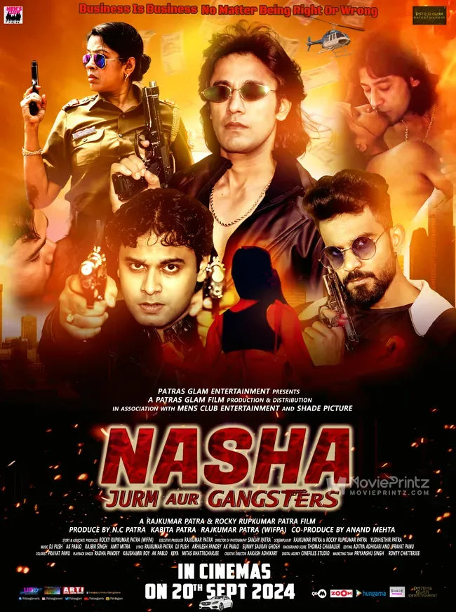 Nasha Jurm Aur Gangsters Poster