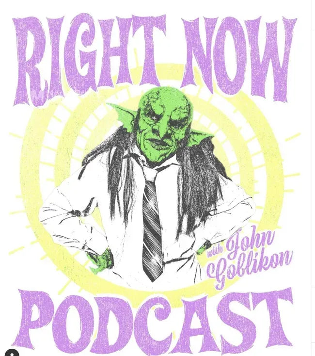 Right Now Podcast Poster
