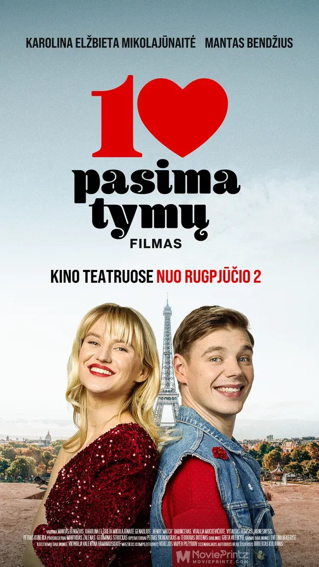 10 Pasimatymu Poster