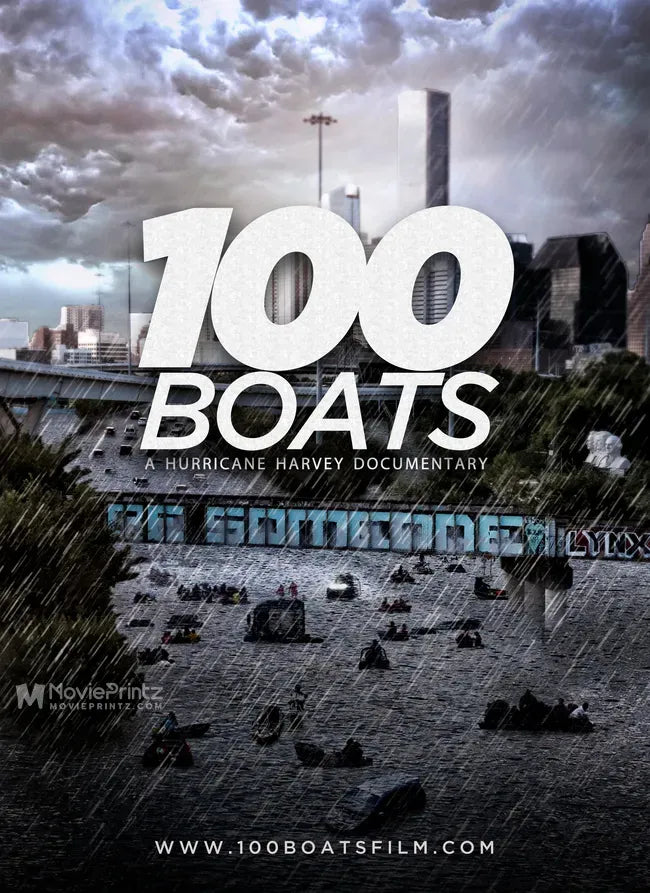 100 Boats: A Hurricane Harvey Documentary Poster