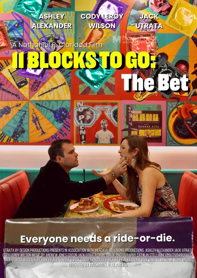 11 Blocks to Go: The Bet Poster