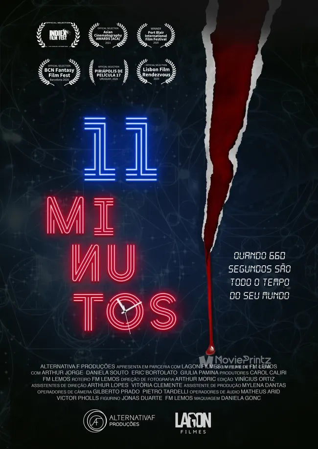 11 Minutos Poster