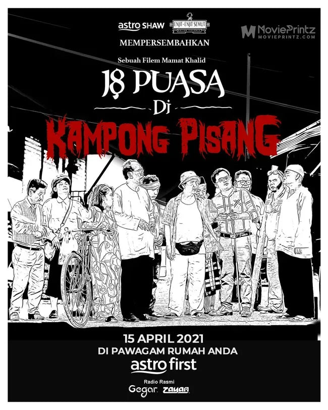 18 Puasa Di Kampong Pisang Poster