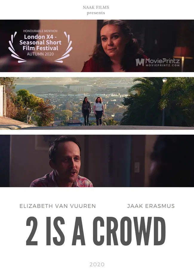 2 Is a Crowd Poster