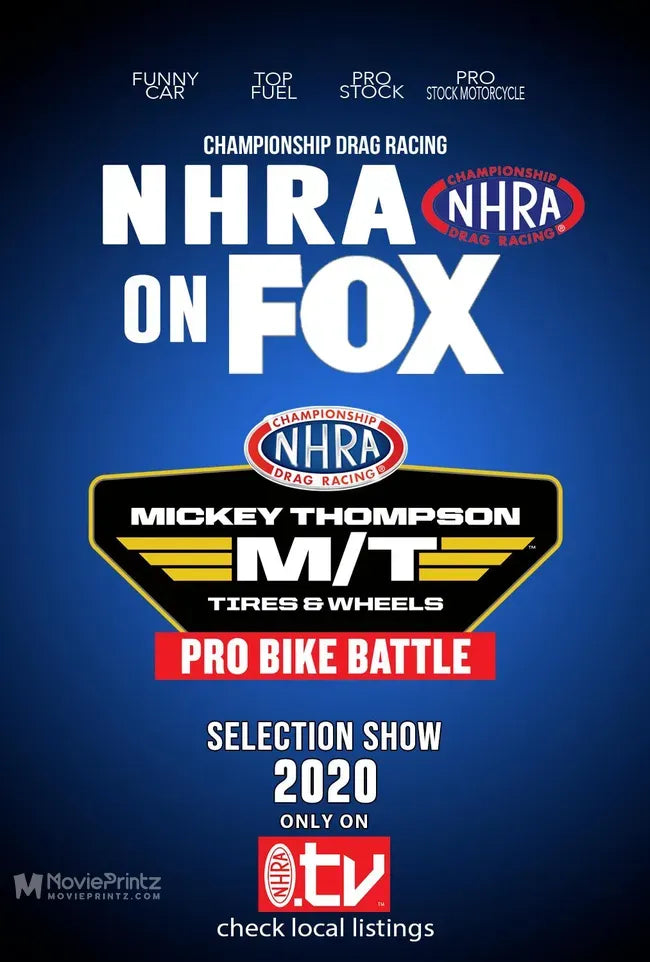 2020 Mickey Thompson Pro Bike Battle Selection Show Poster