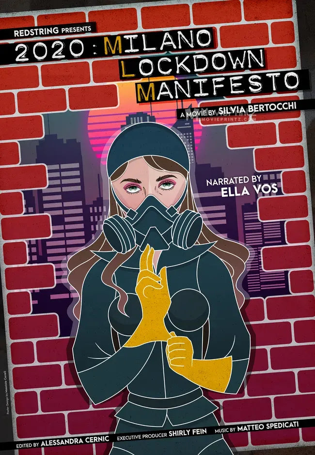 2020: Milano Lockdown Manifesto Poster