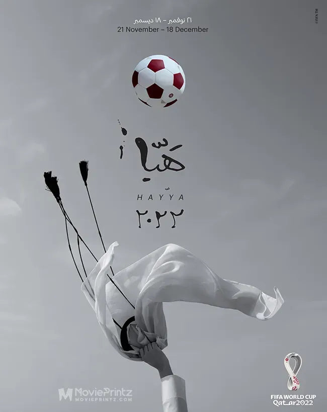 2022 FIFA World Cup Qatar Poster