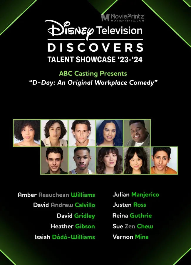 2024 Disney Television Discovers: Talent Showcase Poster