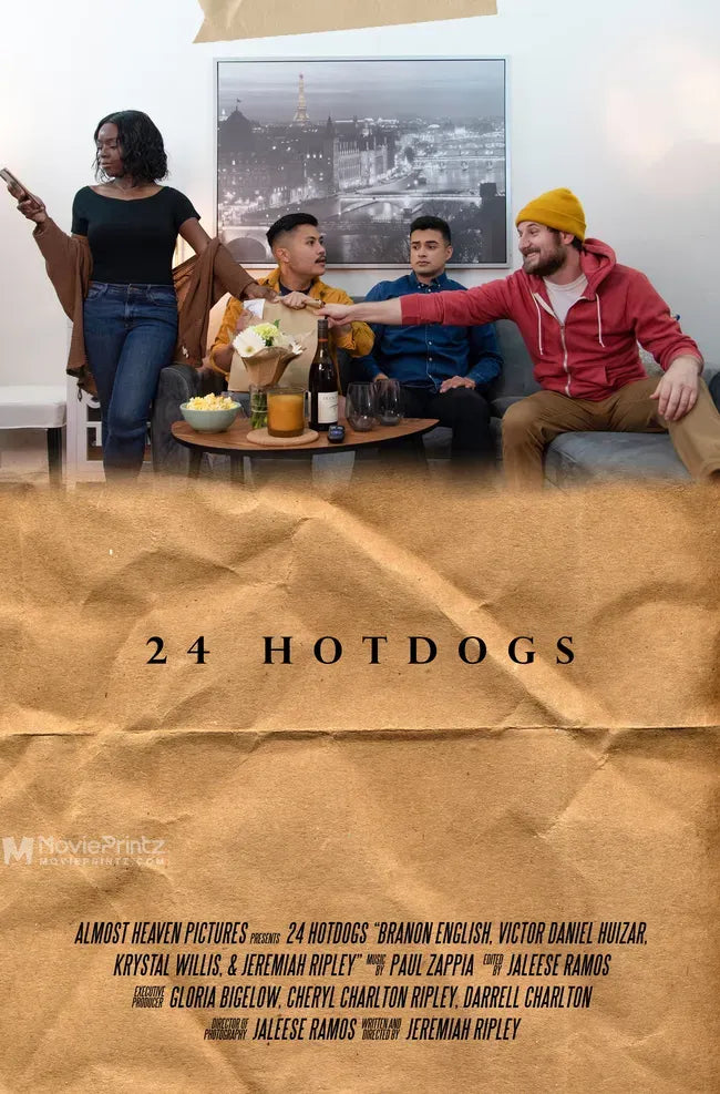 24 Hotdogs Poster