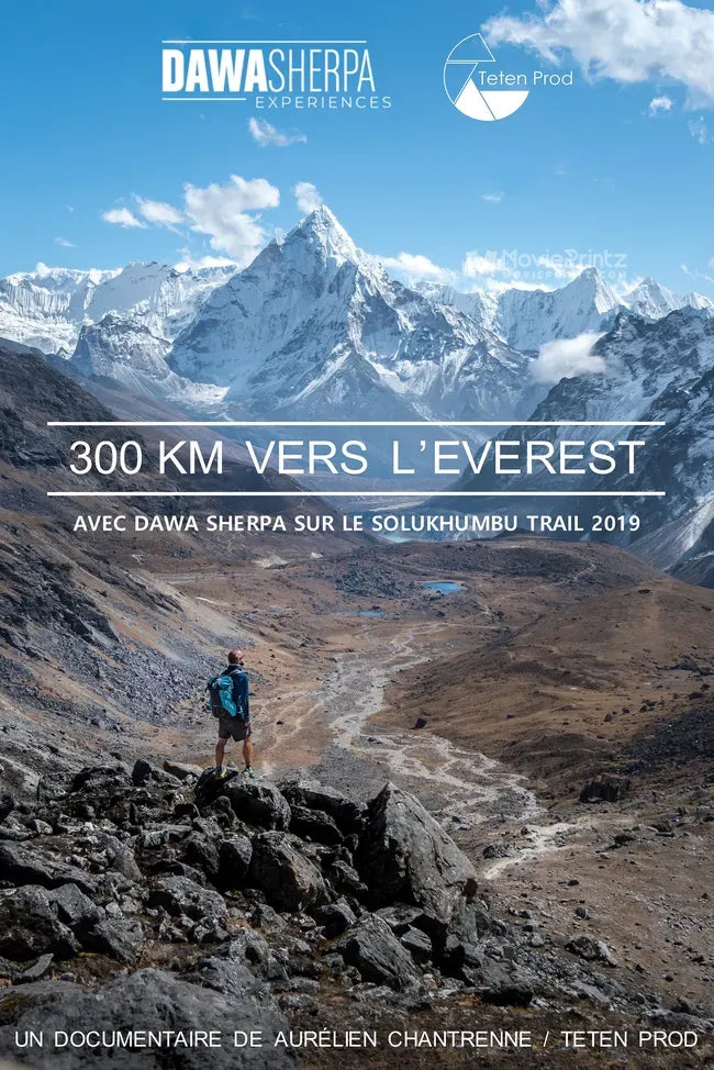 300 km vers l'Everest Poster