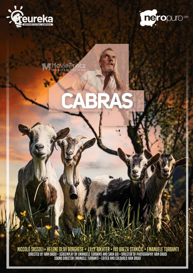 4 Cabras Poster