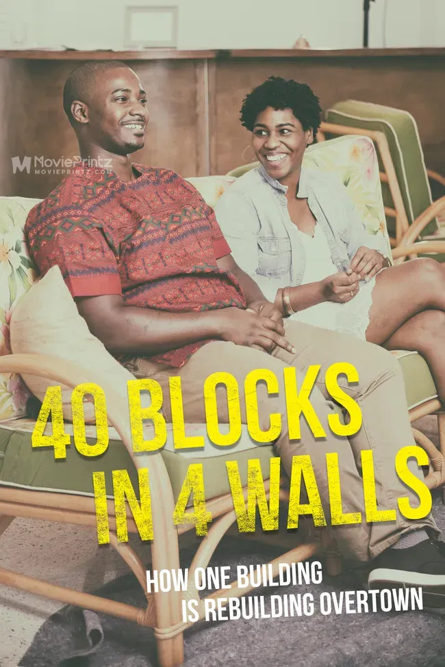 40 Blocks in 4 Walls Poster