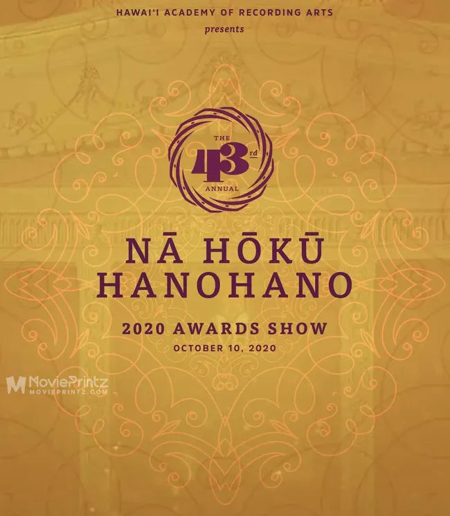 43rd Annual Na Hoku Hanohano Awards Poster