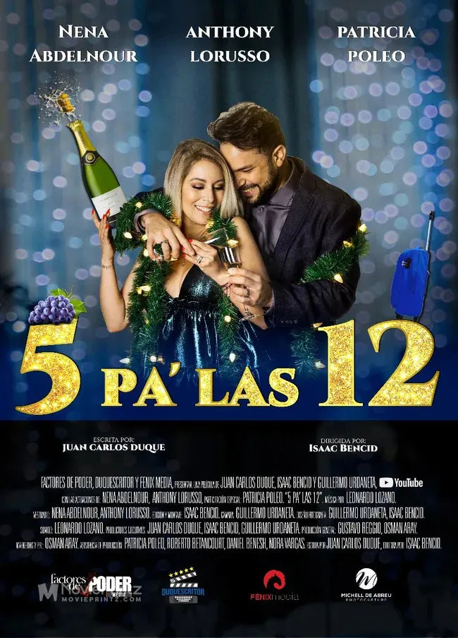 5 Pa' las 12 Poster