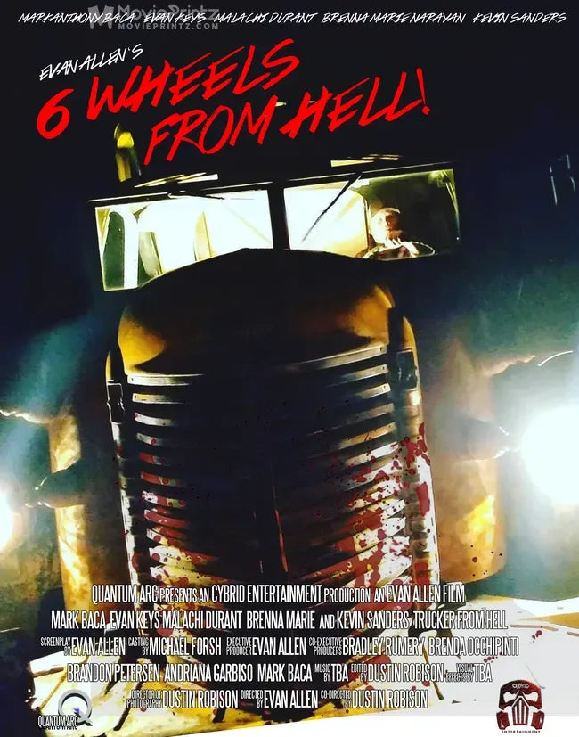 6 Wheels from Hell! Poster