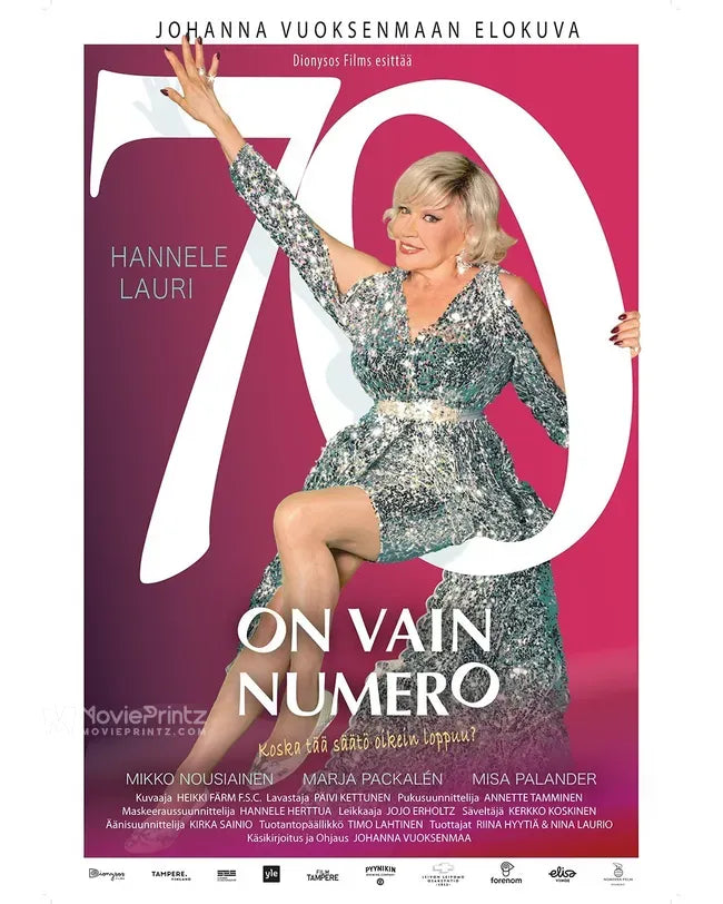 70 on vain numero Poster