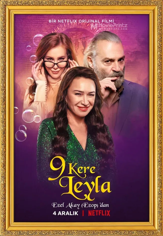 9 Kere Leyla Poster