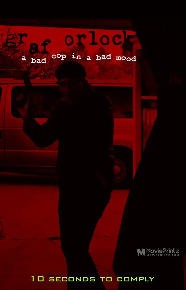 A Bad Cop in a Bad Mood Poster