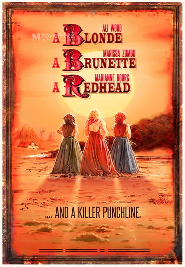 A Blonde, A Brunette and A Redhead Poster