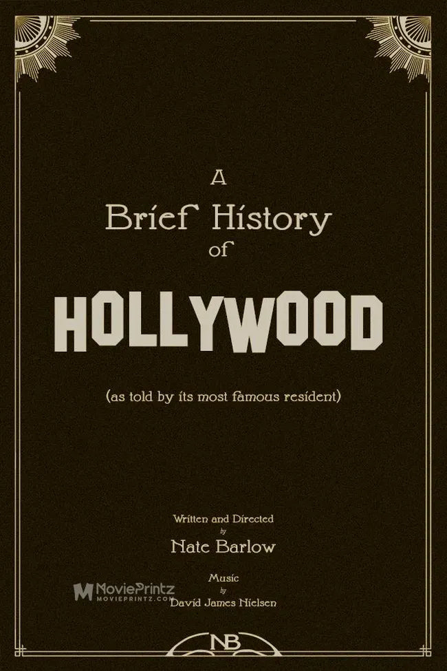 A Brief History of Hollywood Poster