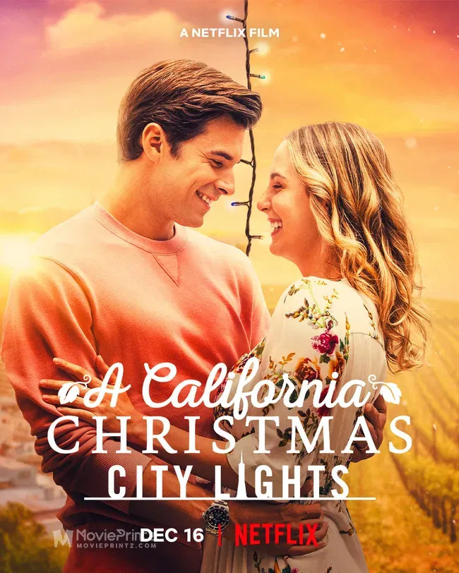 A California Christmas: City Lights Poster