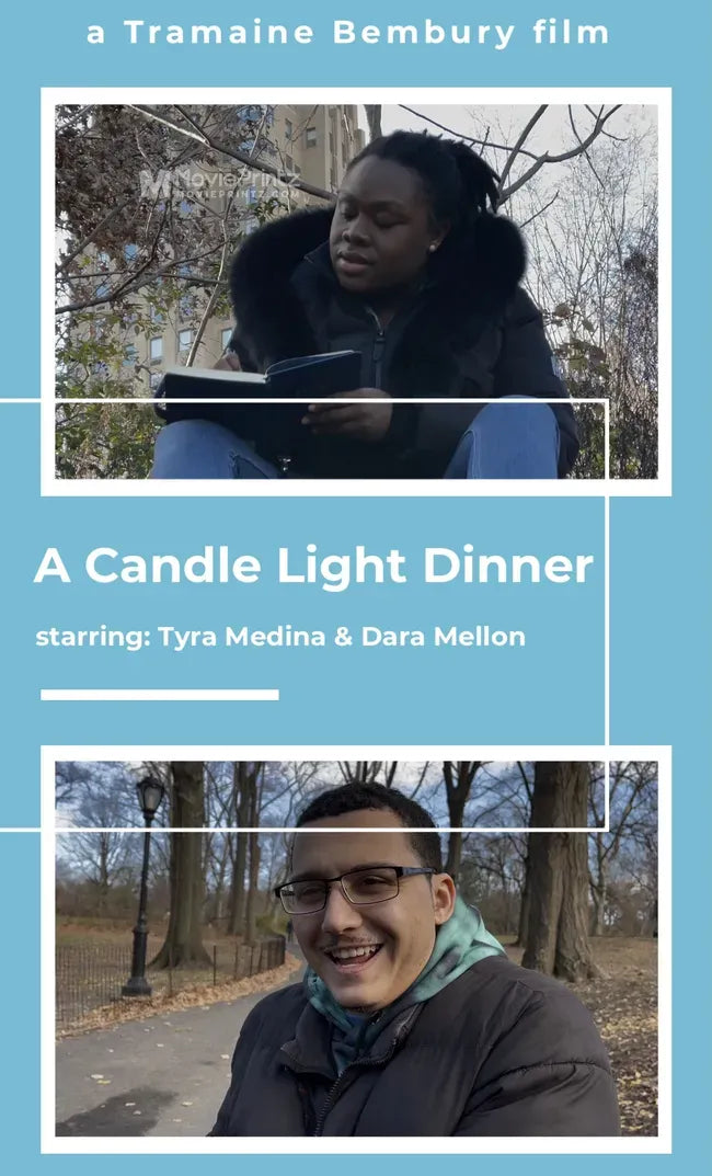 A Candle Light Dinner Poster