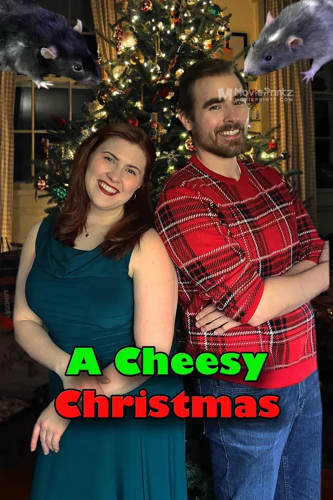 A Cheesy Christmas Poster