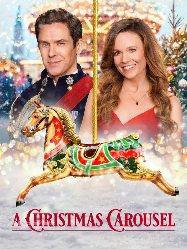 A Christmas Carousel Poster