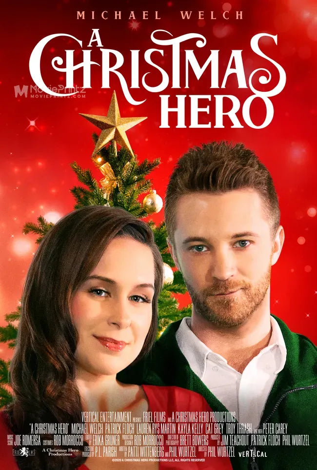 A Christmas Hero Poster