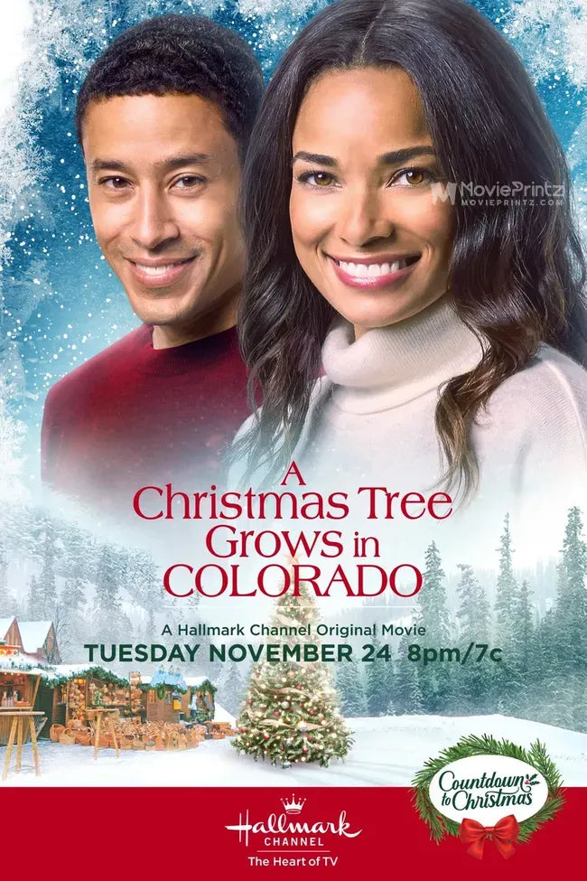 A Christmas Tree Grows in Colorado Poster