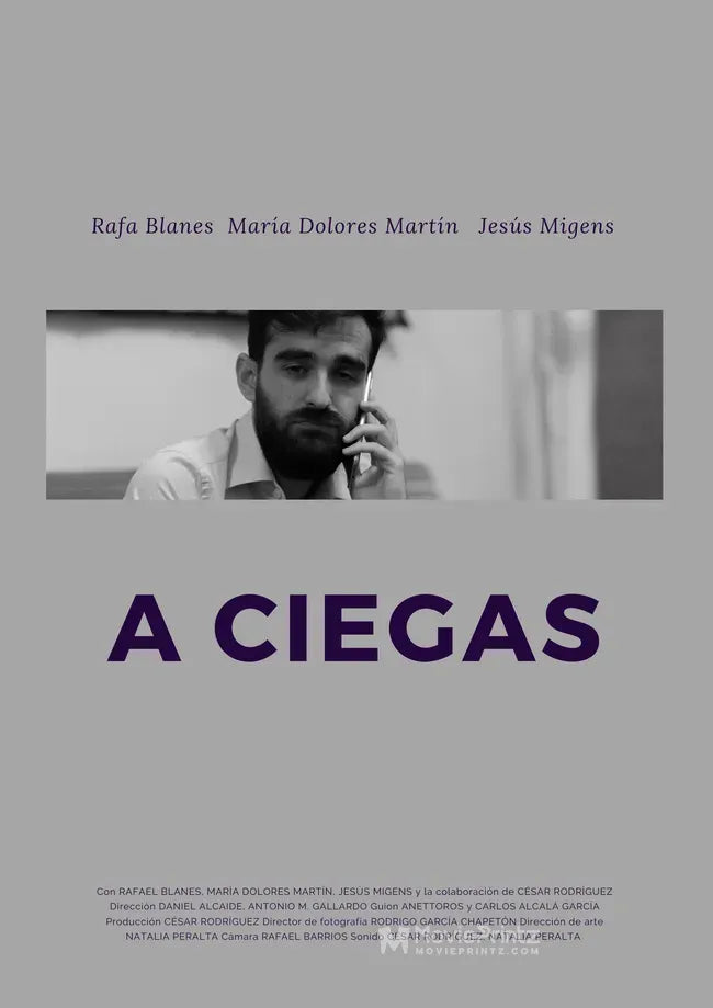 A ciegas Poster