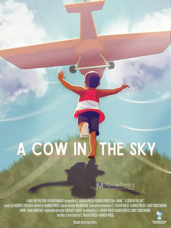 A Cow in the Sky Poster