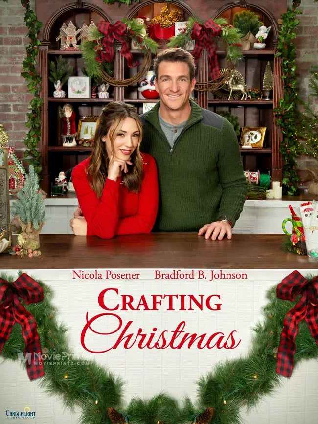 A Crafty Christmas Romance Poster