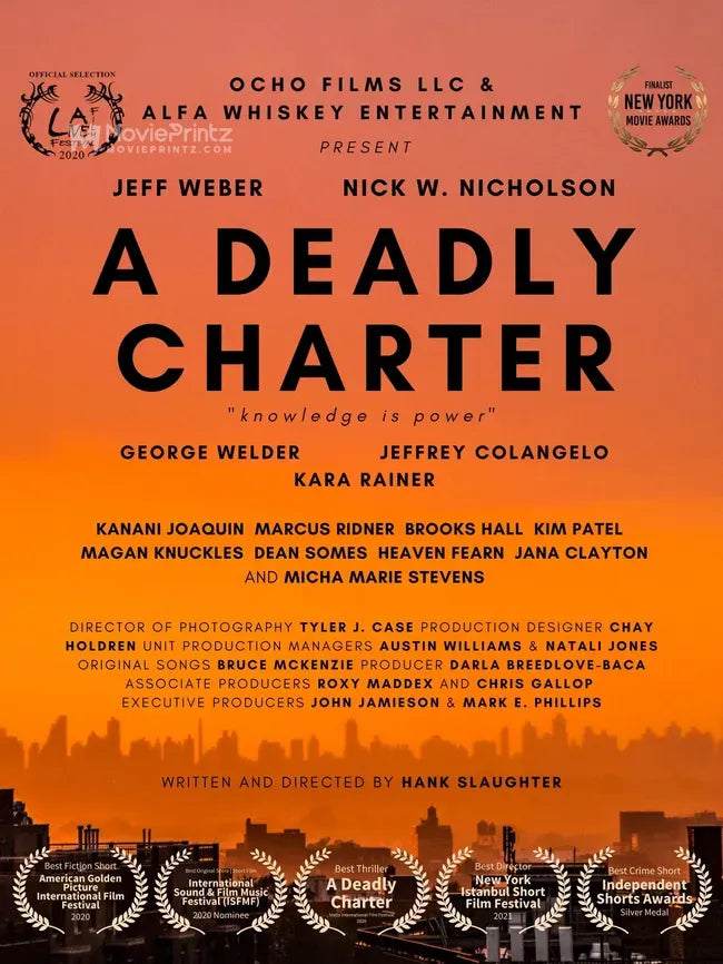 A Deadly Charter Poster