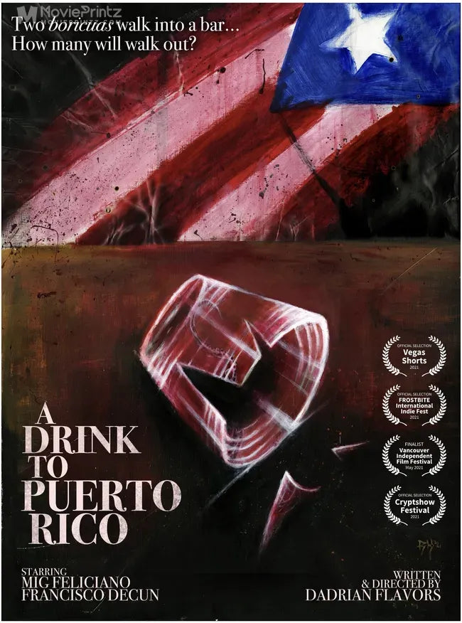 A Drink to Puerto Rico Poster