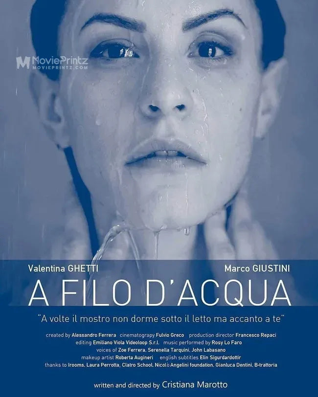 A filo d'acqua Poster