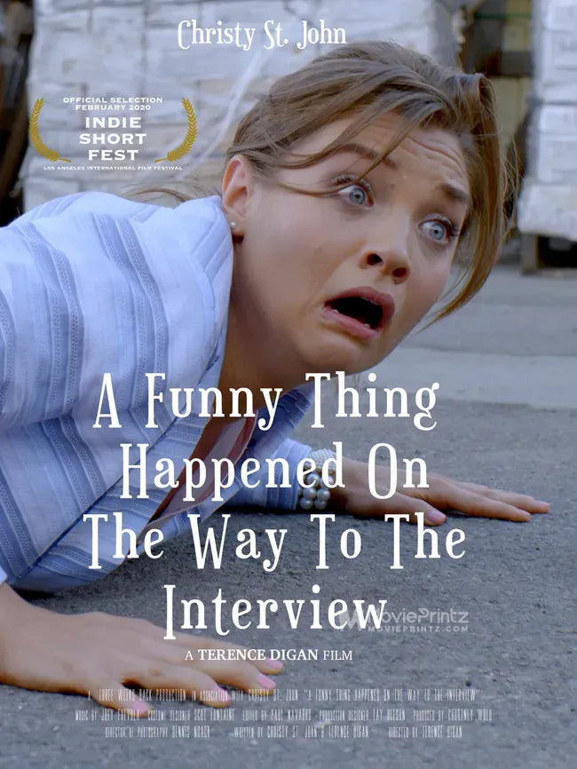 A Funny Thing Happened on the Way to the Interview Poster