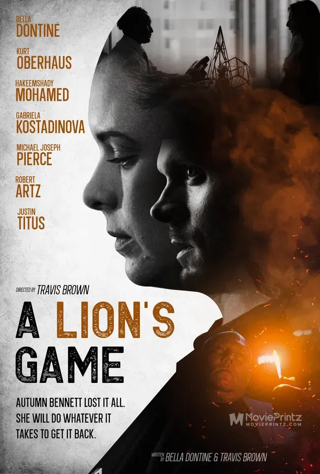 A Lion's Game Poster