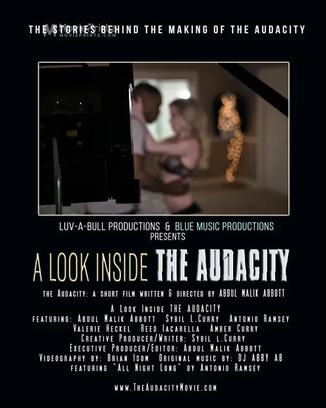 A look inside The Audacity Poster