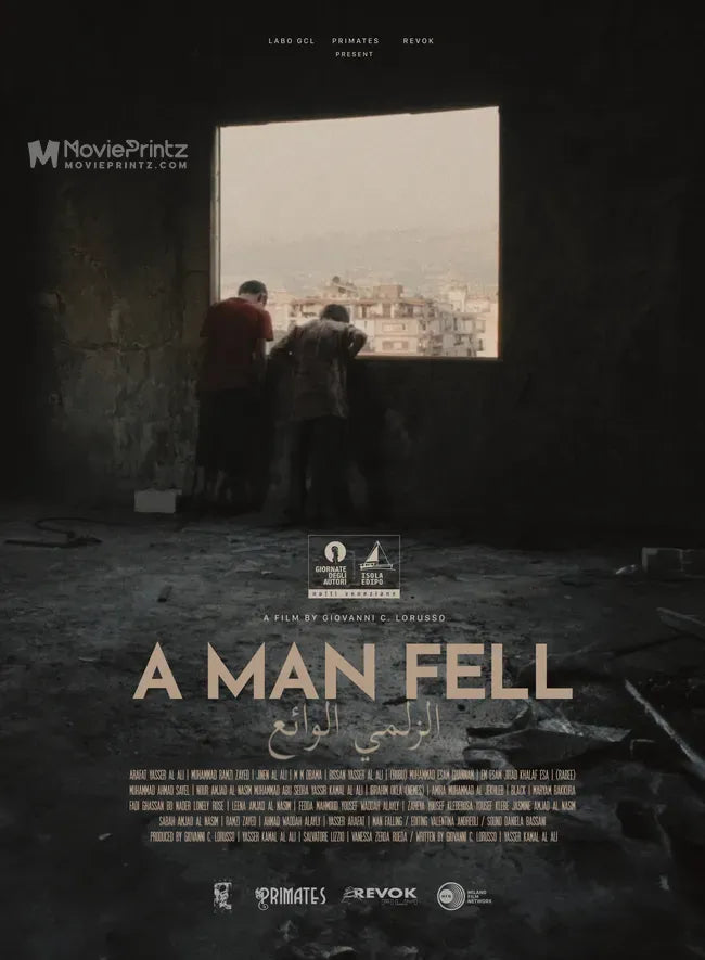 A Man Fell Poster