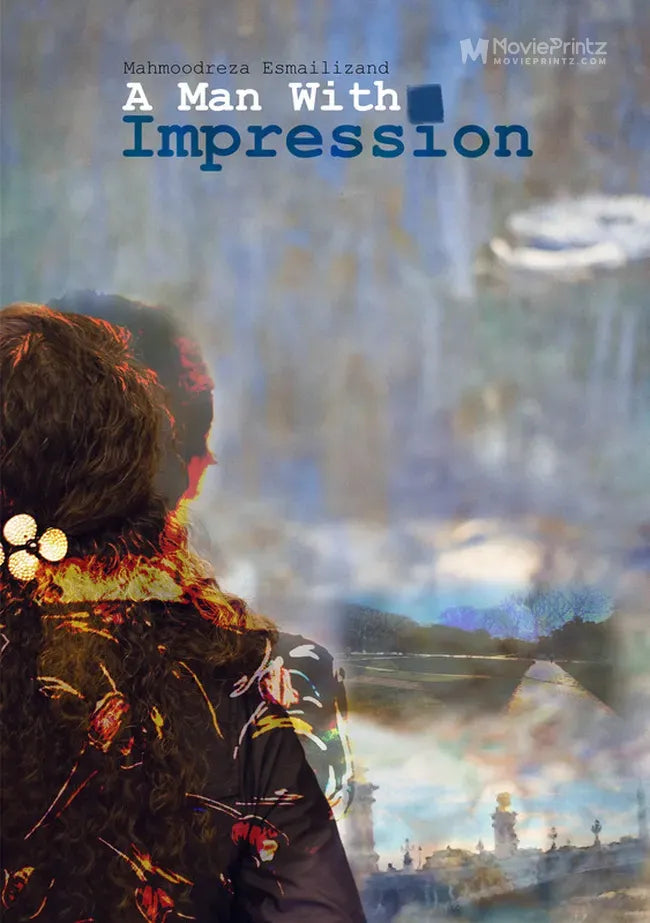 A Man with Impression Poster