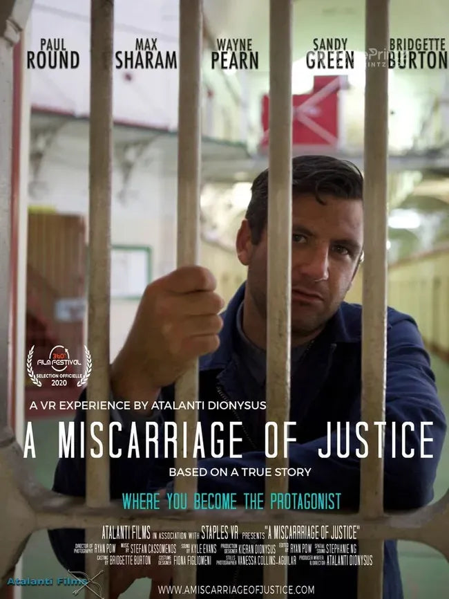 A Miscarriage of Justice VR Poster