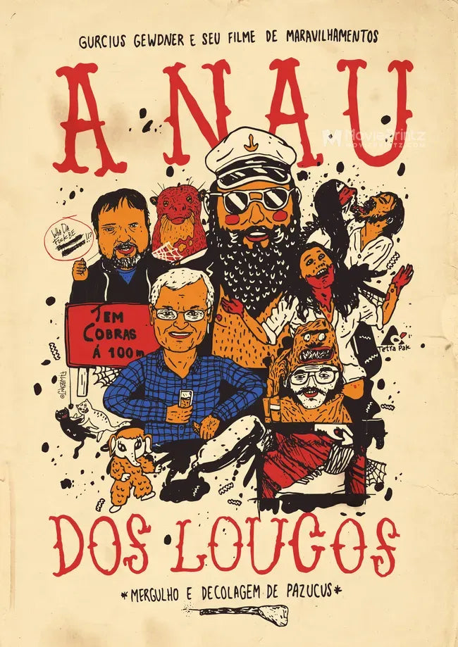 A Nau dos Loucos - Mergulho e Decolagem de Pazucus Poster