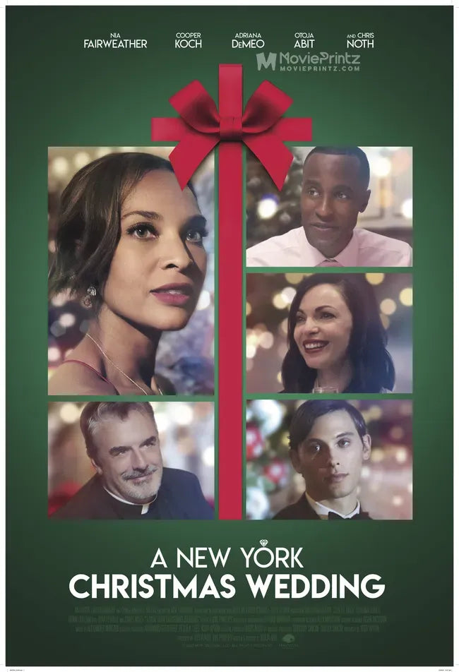 A New York Christmas Wedding Poster