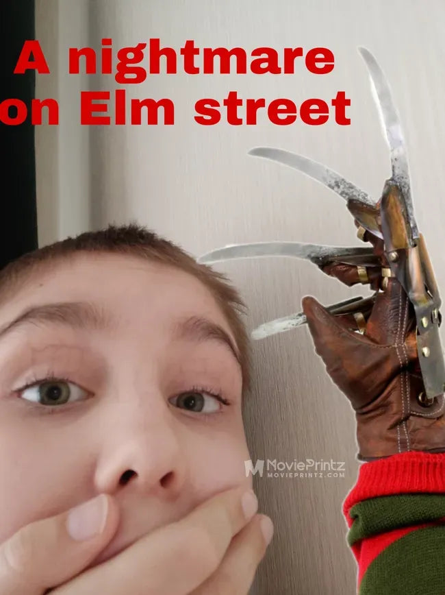 A nightmare on Elm street parody. Poster