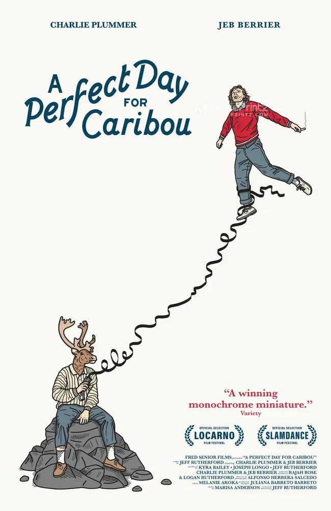 A Perfect Day for Caribou Poster